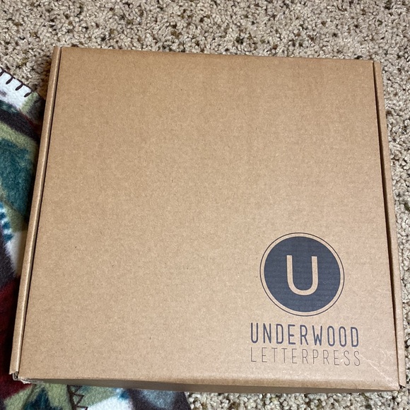 Underwood Letterpress Note Board NIB - Picture 4 of 6